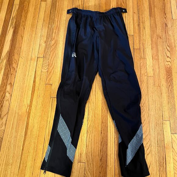 Podium Wear Pants Womens XL Side Zip Black Performance Track - Picture 1 of 10